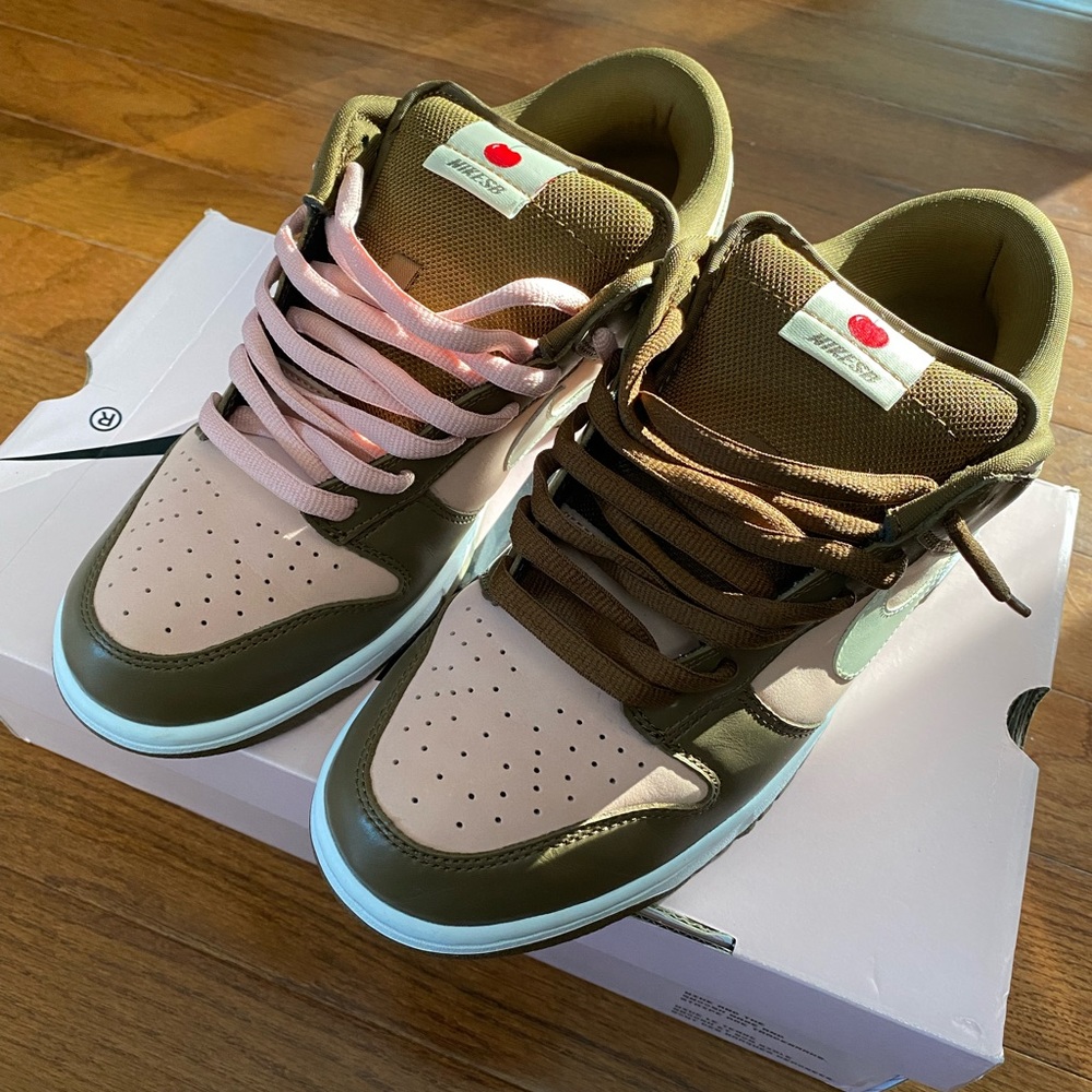 Stussy x Nike SB Dunk Low Pro Cherry